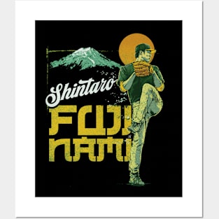 Shintaro Fujinami Oakland Mt. Fuji Posters and Art